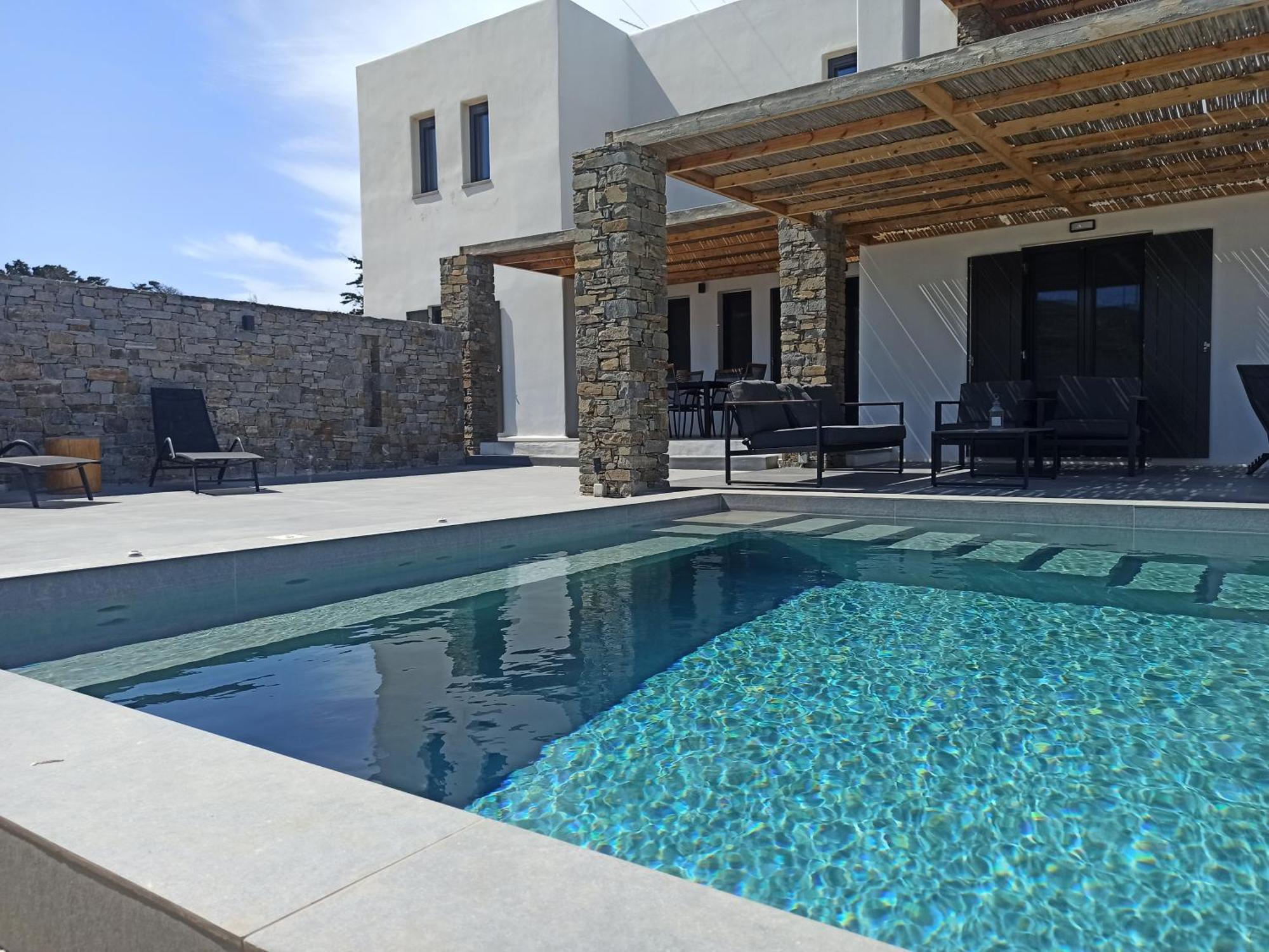 الشقق الفندقية أمبيلاسفي  Vastblue Of Paros المظهر الخارجي الصورة