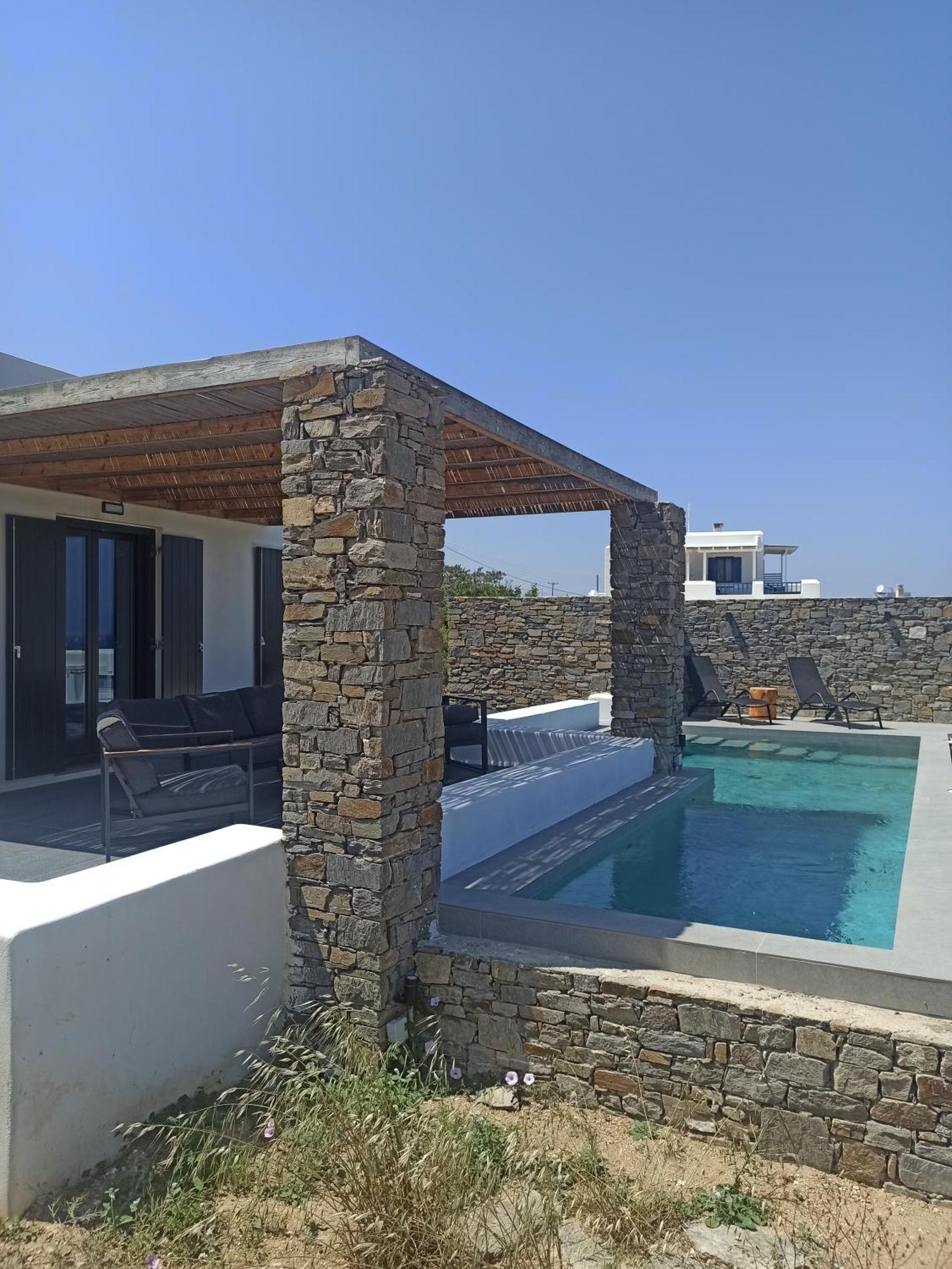 الشقق الفندقية أمبيلاسفي  Vastblue Of Paros المظهر الخارجي الصورة